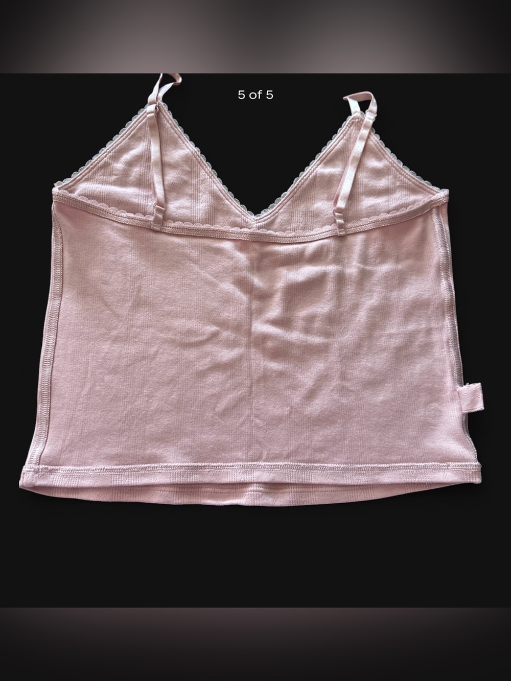 lululemon athletica Pale Pink Lace-Trim Camisole - Picture 5 of 5